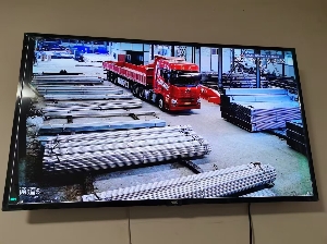 湖南鋼材市場監控攝像頭安裝項目圓滿竣工并第一時間投入使用